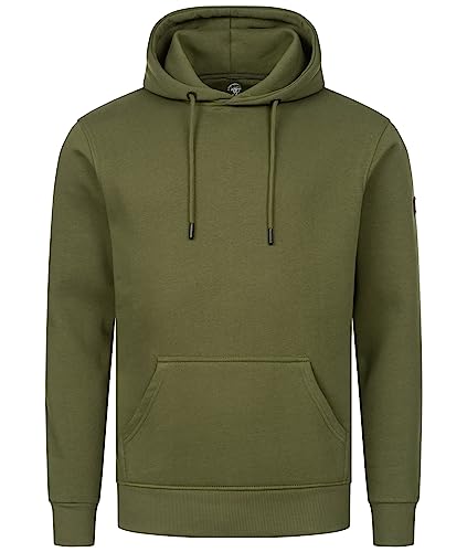 Rock Creek Herren Kapuzenpullover Pullover Hoodie Kapuzenjacke Sweatshirt Kapuzensweatjacke Kapuzenpulli H-340 Dunkelgrün M von Rock Creek