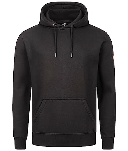 Rock Creek Herren Kapuzenpullover Pullover Hoodie Kapuzenjacke Sweatshirt Kapuzensweatjacke Kapuzenpulli H-340 Schwarz 3XL von Rock Creek