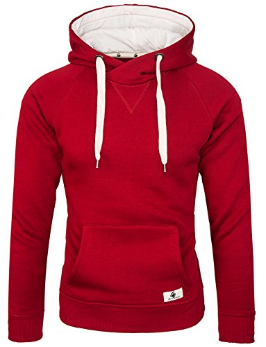 Rock Creek Herren Kapuzenpullover RC-015 [Rot 3XL] von Rock Creek