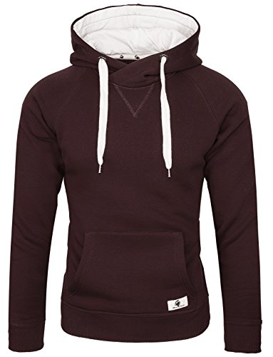 Rock Creek Herren Kapuzenpullover RC-015 [Weinrot XXL] von Rock Creek