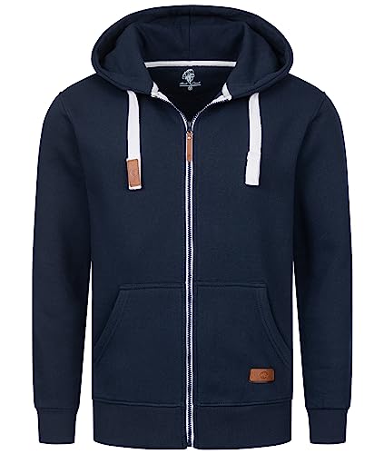 Rock Creek Herren Kapuzenpullover mit Reißverschluss Pullover Hoodie Kapuzenjacke Sweatshirt Kapuzensweatjacke Kapuzenpulli H-341 Navy S von Rock Creek