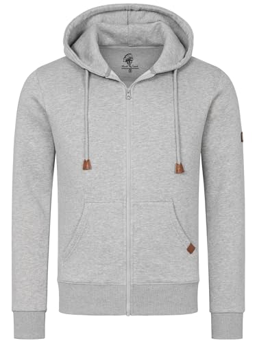 Rock Creek Herren Kapuzenpullover mit Reißverschluss Pullover Hoodie Kapuzenjacke Sweatshirt Kapuzensweatjacke Kapuzenpulli H-392 Grau 4XL von Rock Creek
