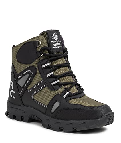 Rock Creek Herren Schuhe Wanderstiefel Trekkingschuhe Hoch Stiefel Outdoor-Schuhe Herrenschuhe Herrenstiefel wasserdicht Wanderschuhe H-279 Dunkelgrün 43 von Rock Creek