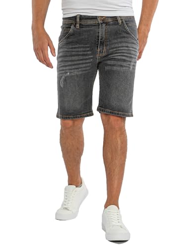 Rock Creek Herren Shorts Jeansshorts Denim Stretch Sommer Shorts Regular Fit Baumwolle Kurze Hose Jeans Shorts Sommerhose H-381 Hellgrau W36 von Rock Creek