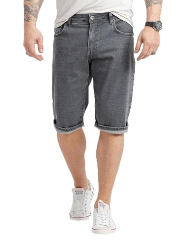 Rock Creek Herren Shorts Jeansshorts Denim Stretch Sommer Shorts Regular Fit Baumwolle Kurze Hose Jeans Shorts Sommerhose RC-2427 Grau W34 von Rock Creek