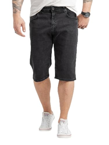 Rock Creek Herren Shorts Jeansshorts Denim Stretch Sommer Shorts Regular Fit Baumwolle Kurze Hose Jeans Shorts Sommerhose RC-2432 Dunkelgrau W34 von Rock Creek