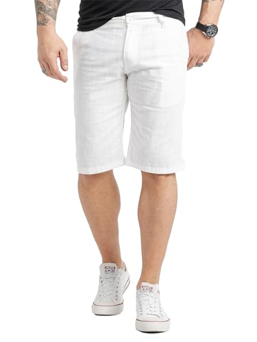 Rock Creek Herren Shorts Leinenshorts Chino Bermuda Sommer Shorts Regular Fit Leinen Kurze Hose Stoff Shorts Sommerhose RC-2370 Weiß W36 Rock Creek Herren Shorts Leinenshorts Chino Bermuda Sommer Shorts Regular Fit Leinen Kurze Hose Stoff Shorts Sommerhose RC-2370 Weiß W36 von Rock Creek