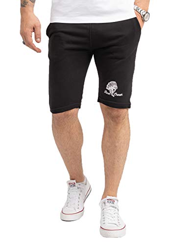 Rock Creek Herren Sweat Shorts Jeansshorts Denim Short Kurze Hose Herrenshorts Sommer Sweatshort Stretch Bermudas H-273 Schwarz 3XL von Rock Creek