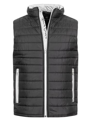 Rock Creek Herren Weste Steppweste Übergangsweste Leicht Herrenweste Frauen Westen Stepp Westen mit Kapuze Daunenweste Thermoweste H-350 Schwarz 2XL Rock Creek Herren Weste Steppweste Übergangsweste Leicht Herrenweste Frauen Westen Stepp Westen mit Kapuze Daunenweste Thermoweste H-350 Schwarz 2XL von Rock Creek
