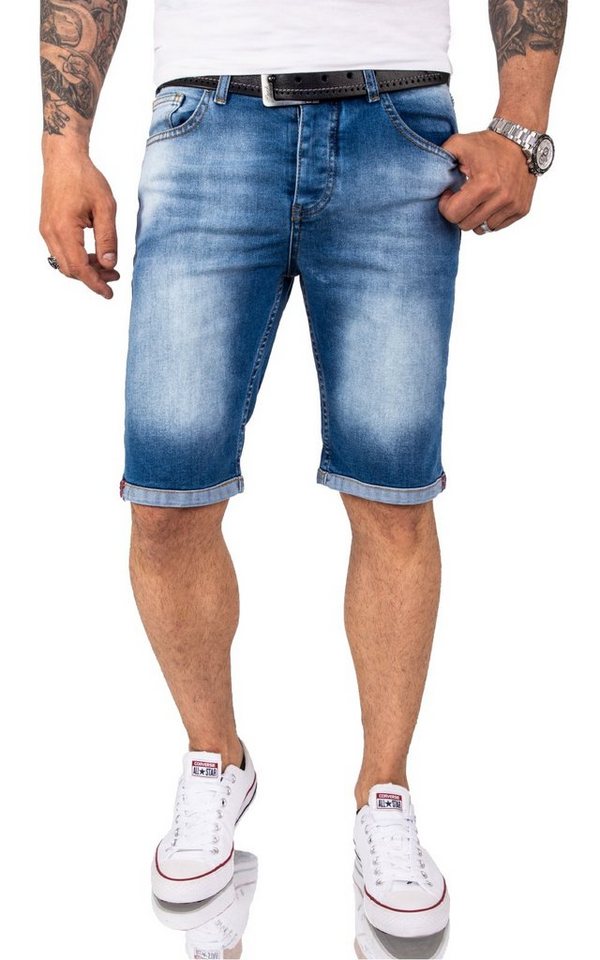 Rock Creek Jeansshorts Herren Shorts Denim Blau RC-2208 von Rock Creek