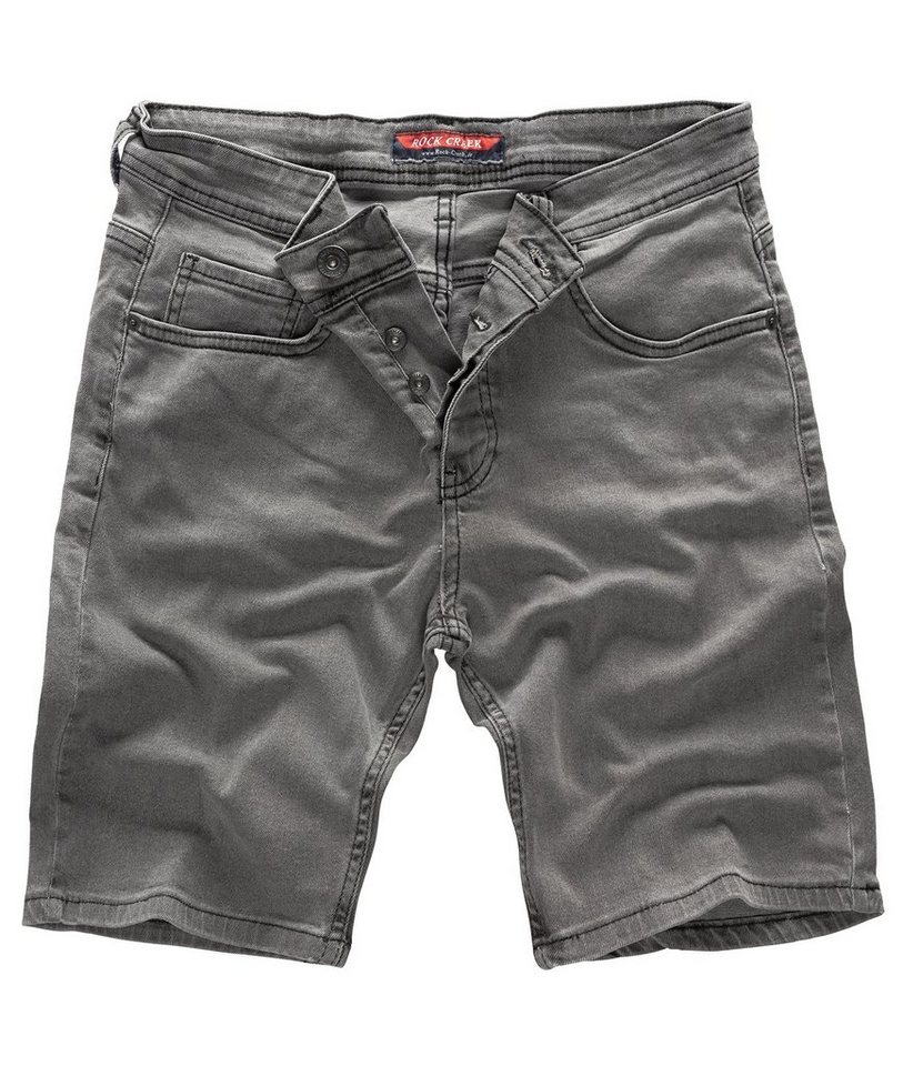 Rock Creek Jeansshorts Herren Shorts Denim Grau RC-2135 von Rock Creek