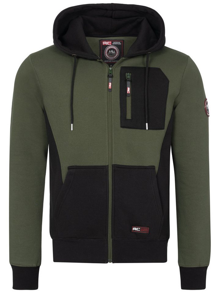 Rock Creek Kapuzenpullover Herren Hoodie Sweatjacke mit Kapuze H-411 von Rock Creek