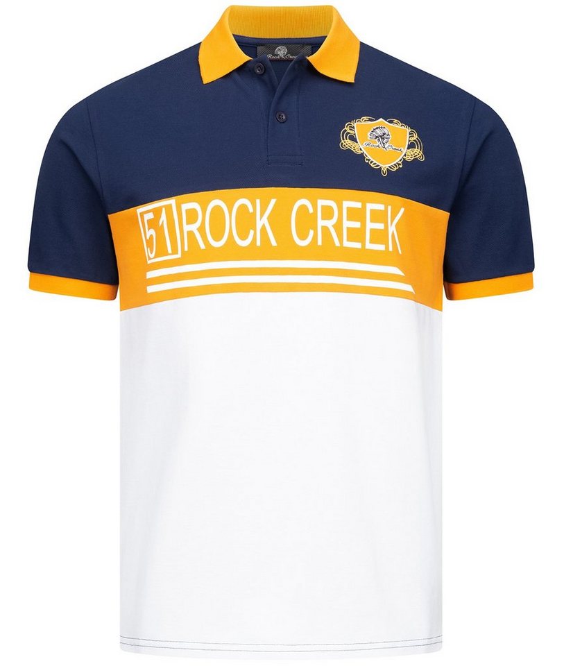 Rock Creek Poloshirt Herren T-Shirt mit Polokragen H-306 von Rock Creek