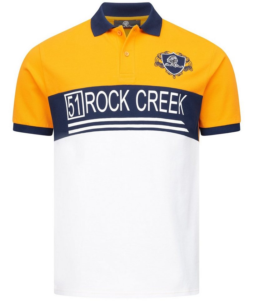 Rock Creek Poloshirt Herren T-Shirt mit Polokragen H-306 von Rock Creek