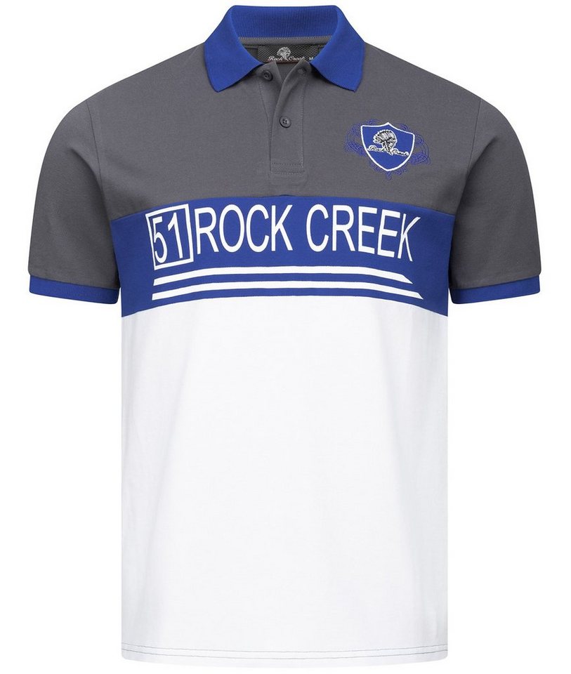 Rock Creek Poloshirt Herren T-Shirt mit Polokragen H-306 von Rock Creek