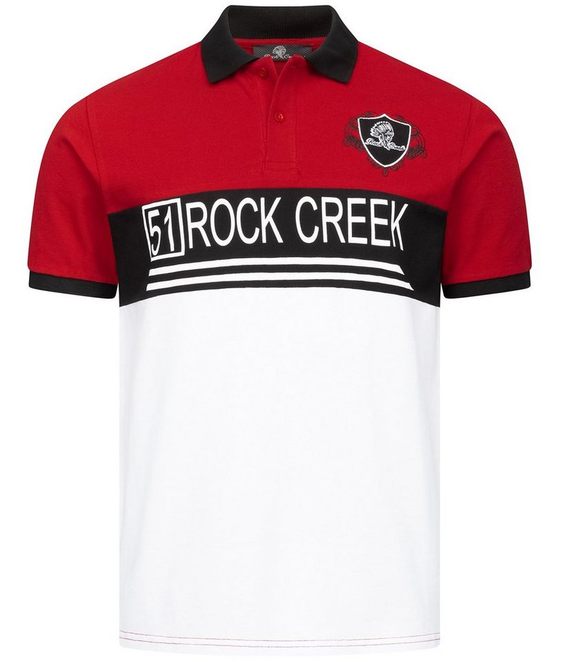 Rock Creek Poloshirt Herren T-Shirt mit Polokragen H-306 von Rock Creek