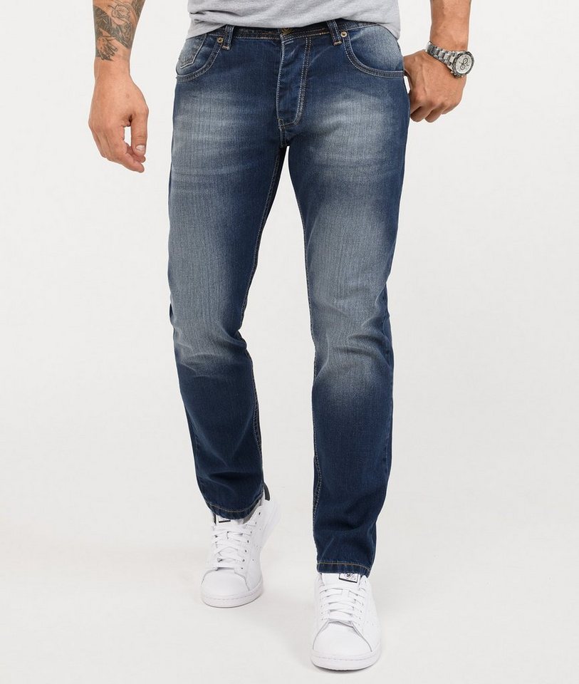 Rock Creek Regular-fit-Jeans Herren Jeans Stonewashed Blau RC-2343 Rock Creek Regular-fit-Jeans Herren Jeans Stonewashed Blau RC-2343 von Rock Creek
