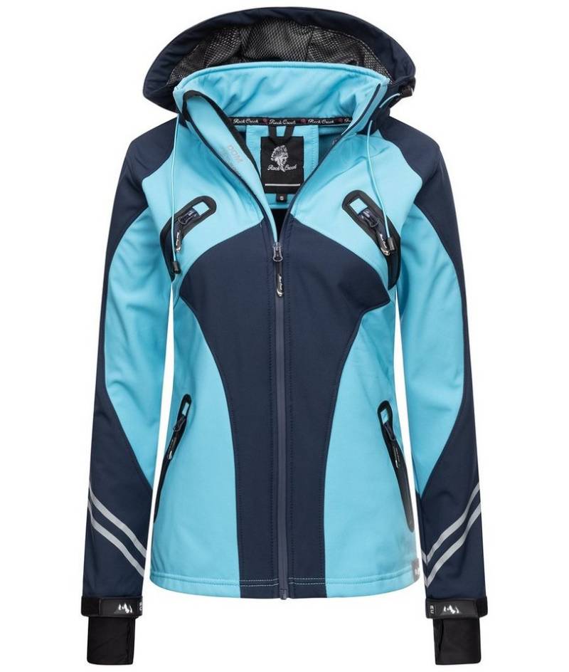 Rock Creek Softshelljacke Damen Softshelljacke Wanderjacke D-466 von Rock Creek