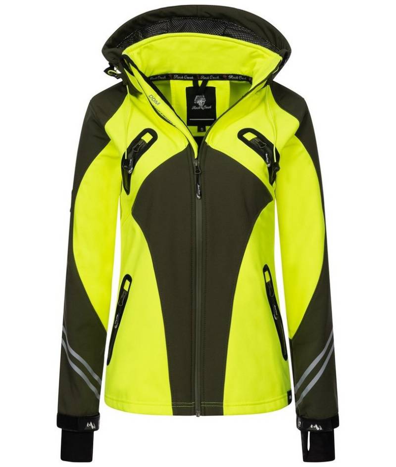 Rock Creek Softshelljacke Damen Softshelljacke Wanderjacke D-466 von Rock Creek