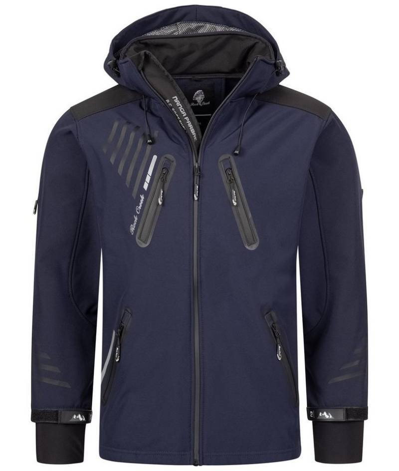 Rock Creek Softshelljacke Herren Softshelljacke Wanderjacke H-140 von Rock Creek