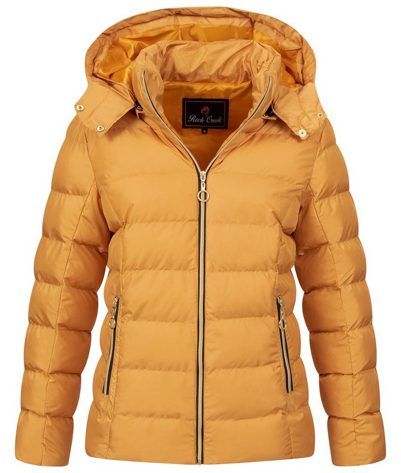 Rock Creek Steppjacke Damen Steppjacke mit Kapuze D-489 von Rock Creek