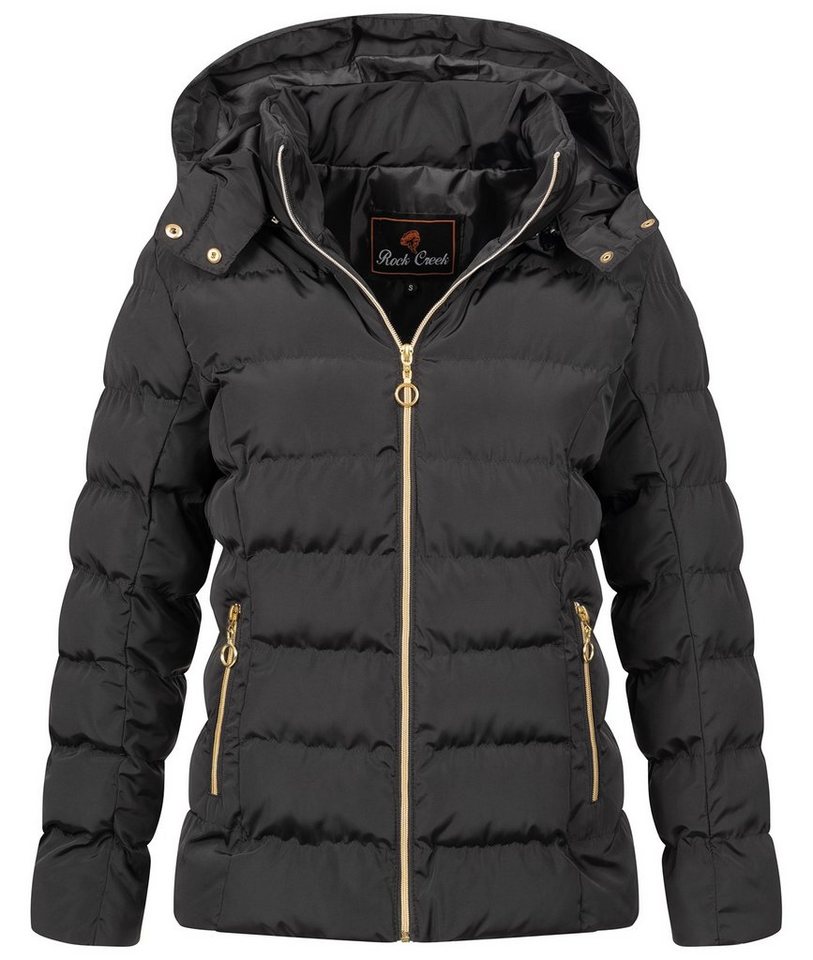 Rock Creek Steppjacke Damen Steppjacke mit Kapuze D-489 von Rock Creek