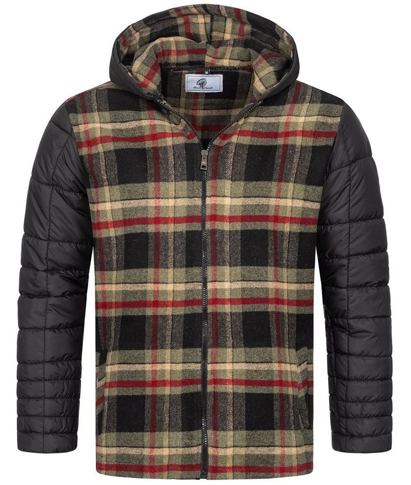 Rock Creek Steppjacke Herren Flanelljacke mit Kapuze H-265 von Rock Creek