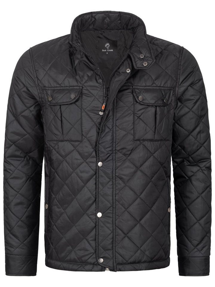 Rock Creek Steppjacke Herren Steppjacke Übergangsjacke H-347 von Rock Creek