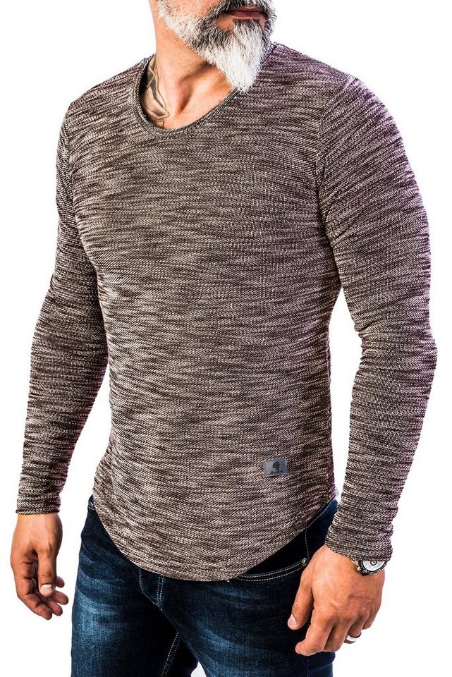 Rock Creek Sweatshirt Herren Longsleeve Shirt H-144 von Rock Creek