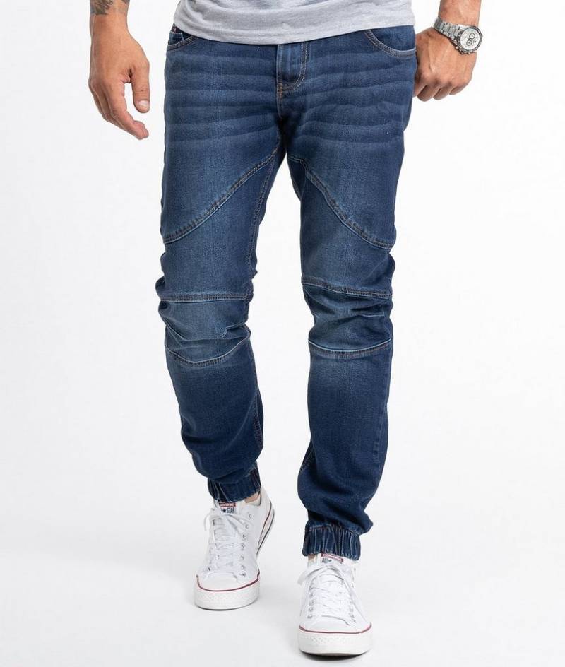 Rock Creek Tapered-fit-Jeans Herren Jeans Jogger-Style RC-2183 von Rock Creek
