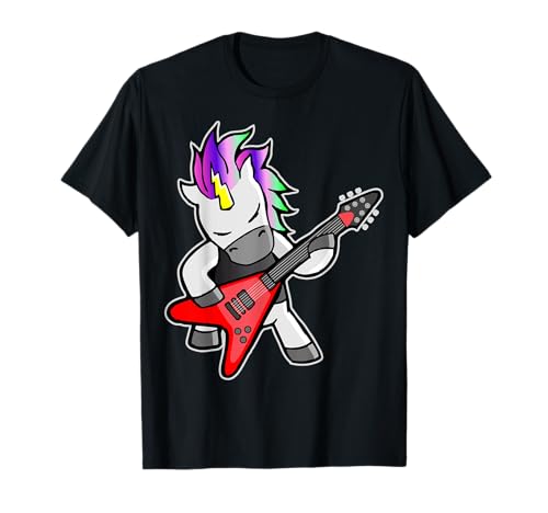 Rock Einhorn Rockstar Rock Band Für Damen Herren Kinder T-Shirt Rock Einhorn Rockstar Rock Band Für Damen Herren Kinder T-Shirt von Rock Einhorn Kleidung von JOHN ROMEO