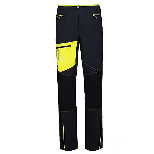 ROCK EXPERIENCE Men Cape WILD Pants, 0208 Caviar+1809 Sulphur Spring, M von Rock Experience