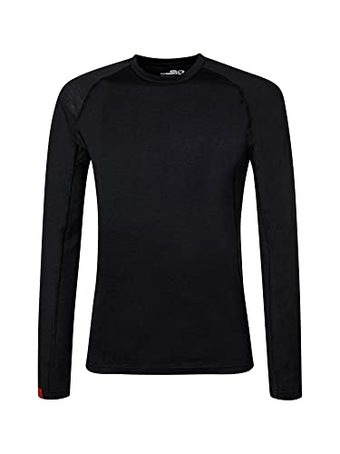 ROCK EXPERIENCE Men Makani 2.0 LS T-Shirt, Caviar, M von Rock Experience