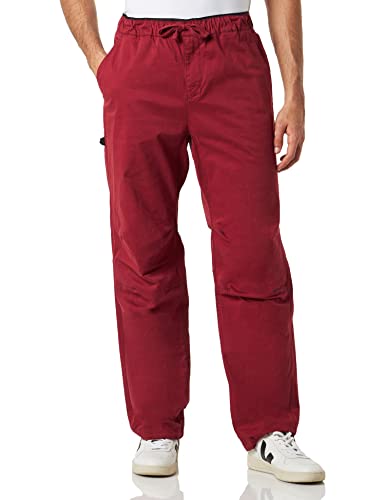 ROCK EXPERIENCE Men Vagabond Pants, Merlot, M von Rock Experience