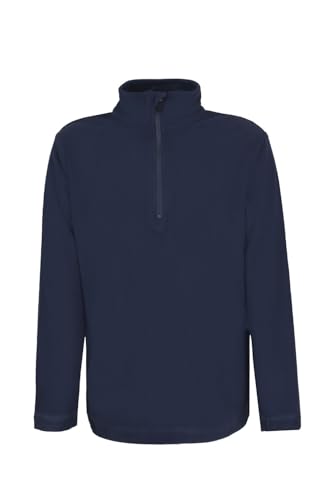 ROCK EXPERIENCE Unisex Tempus H Zip Sweatshirt, Blue Nights, 116 von Rock Experience