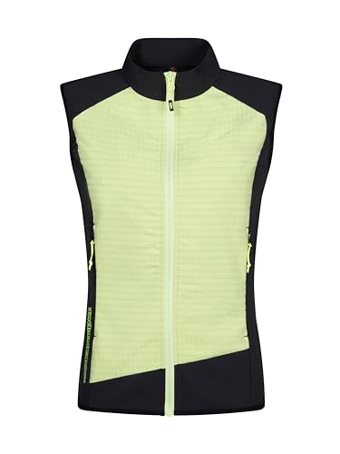 Rock Experience Damen Razor Blade Softshell Woman Vest Jacke | Winddicht, Grün/Schwarz, XXL von Rock Experience