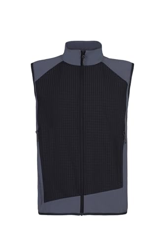 Rock Experience Herren Razor Blade Softshell Man Vest Jacke | Winddicht, Schwarz, XXL Rock Experience Herren Razor Blade Softshell Man Vest Jacke | Winddicht, Schwarz, XXL von Rock Experience