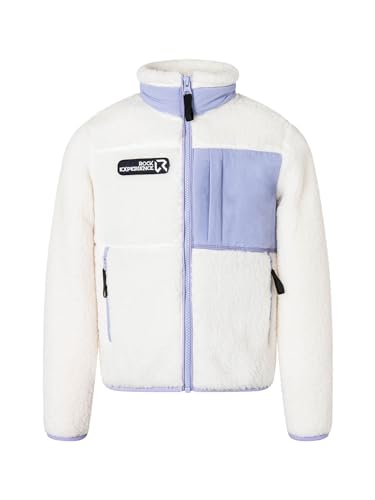 Rock Experience REJC00881-C976 Beaver Mock Neck FZ JUNIOR Fleece Sweatshirt Unisex 0006 Marshmallow+2268 Baby Lavender 12/152 Rock Experience REJC00881-C976 Beaver Mock Neck FZ JUNIOR Fleece Sweatshirt Unisex 0006 Marshmallow+2268 Baby Lavender 12/152 von Rock Experience