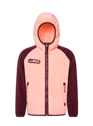 Rock Experience REJC00891-C959 Seward Hoodie FZ JUNIOR Fleece Sweatshirt Unisex 0711 Desert Flower+1013 Windsor Wine 12/152 von Rock Experience