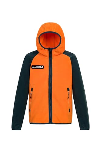 Rock Experience REJC00891-C974 Seward Hoodie FZ JUNIOR Fleece Sweatshirt Unisex 0615 Persimmon ORANGE+1556 Reflecting Pond 10/140 Rock Experience REJC00891-C974 Seward Hoodie FZ JUNIOR Fleece Sweatshirt Unisex 0615 Persimmon ORANGE+1556 Reflecting Pond 10/140 von Rock Experience