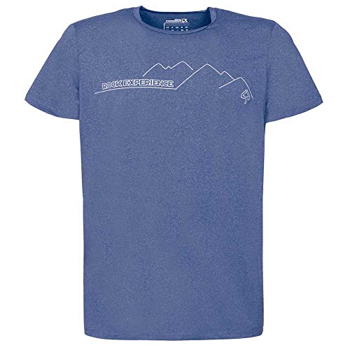 Rock Experience REMT01412 Chandler 2.0 SS T-Shirt Men's SURF The Web Melange M von Rock Experience