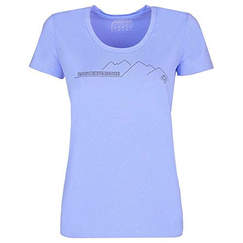 Rock Experience REWT01232 Chandler 2.0 SS T-Shirt Women's Baby Lavender Melange L von Rock Experience