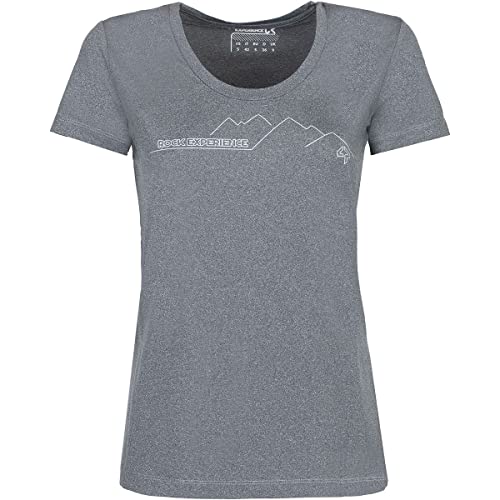 Rock Experience REWT01232 Chandler 2.0 SS T-Shirt Women's Ebony Melange M von Rock Experience