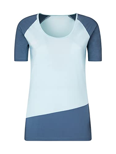 Rock Experience REWT01461 Merlin SS T-Shirt Women's 2285 Quiet Tide+1344 China Blue L von Rock Experience