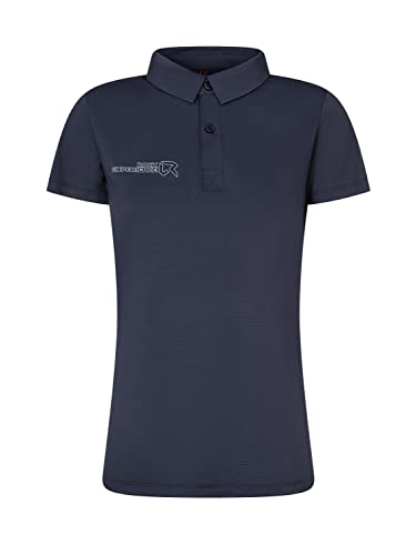 Rock Experience Unisex Hayes SS Polo Shirt, Blue Nights, L von Rock Experience