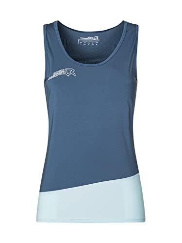 Rock Experience Unisex Merlin Woman Tank Vest, 1344 China Blue+2285 Quiet Tide, M von Rock Experience