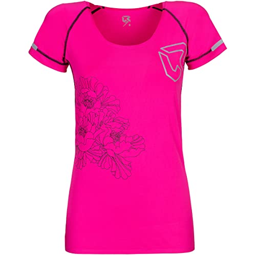 ROCK EXPERIENCE Women Daisuke P. SS T-Shirt, 2133 Knockout PINK+T346, XS von Rock Experience