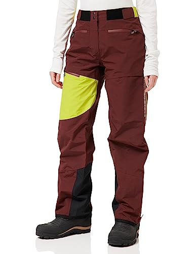 Rock Experience Women's Scandia EVO Pants, 0413 BITTER Chocolate+1810 Citronelle, M von Rock Experience