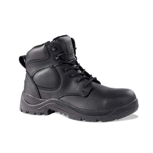 Rock Fall RF222/008 Jet Uniform with Side Zip Safety Boots, Schwarz, Size 42 von Rock Fall