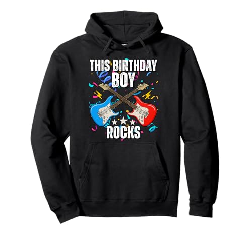 3. Geburtstag Rockmusik Geburtstag Junge Musiker Party Kinder Pullover Hoodie 3. Geburtstag Rockmusik Geburtstag Junge Musiker Party Kinder Pullover Hoodie von Rock Music Birthday Ideas, Guitar Birthday Wear